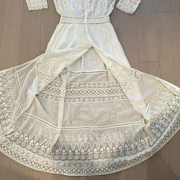 LoveShackFancy Edie Midi Shirtdress - Picture 10 of 13